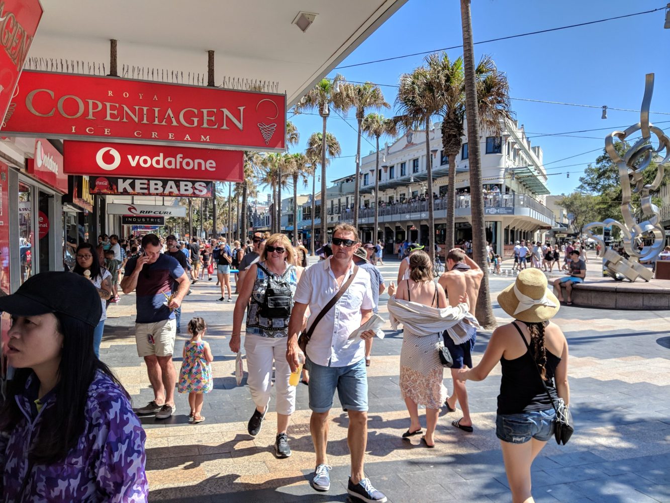 Manly Corso Crowd