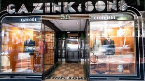 a stove top oven sitting inside of a building