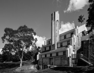 a sign on the side of a building