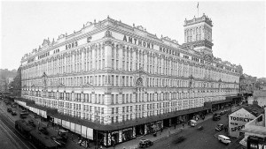 a vintage photo of an old building