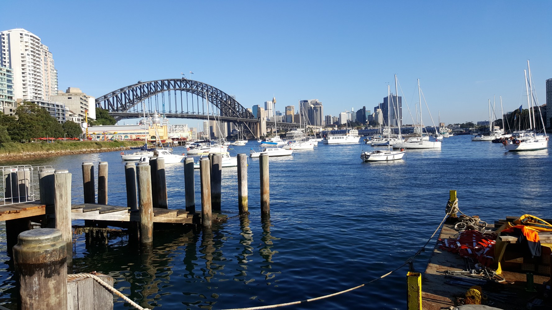 Sydney Harbour Bridge from Lavendar Bay