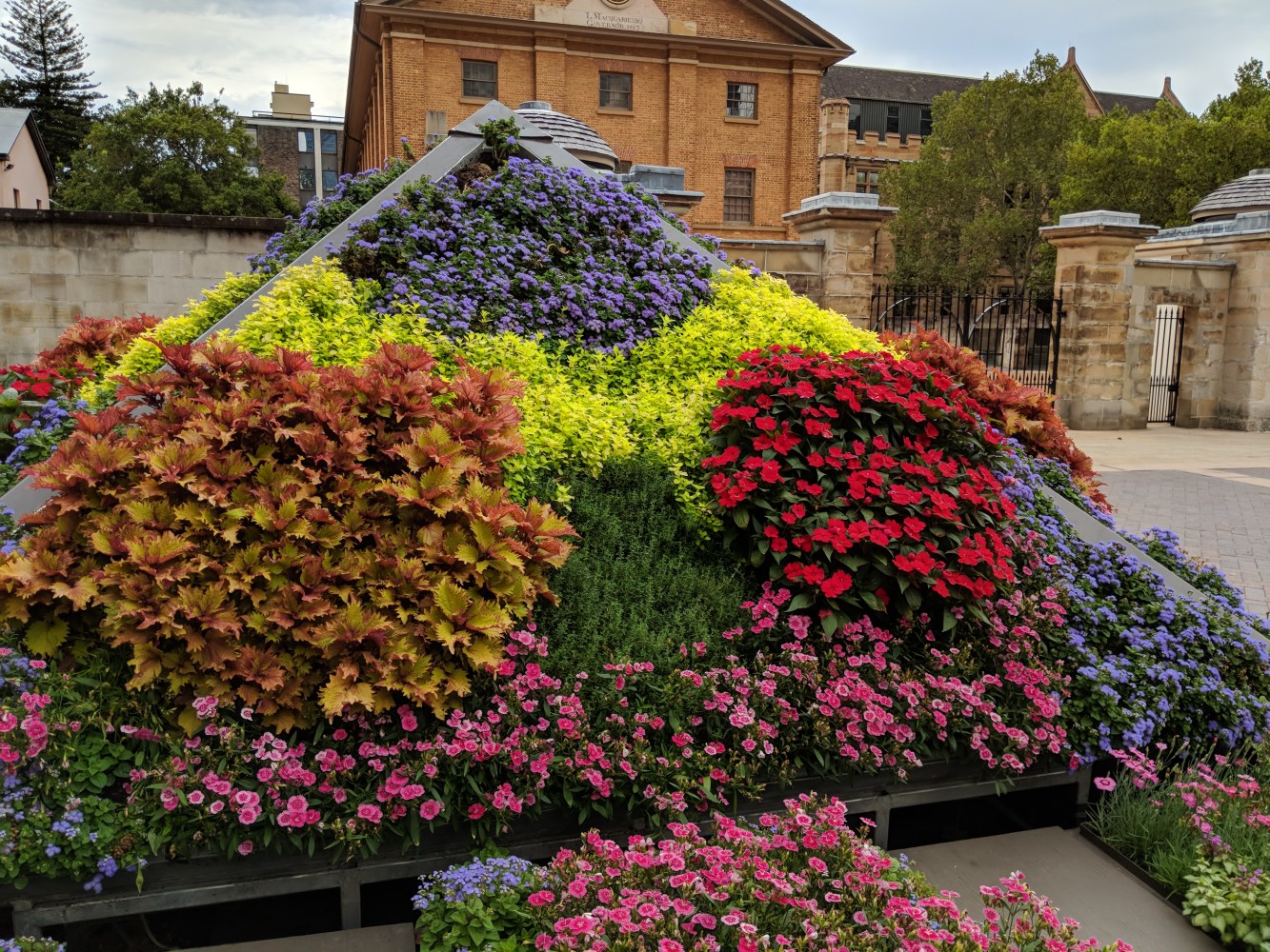 Hyde Park Barracks Floral Display