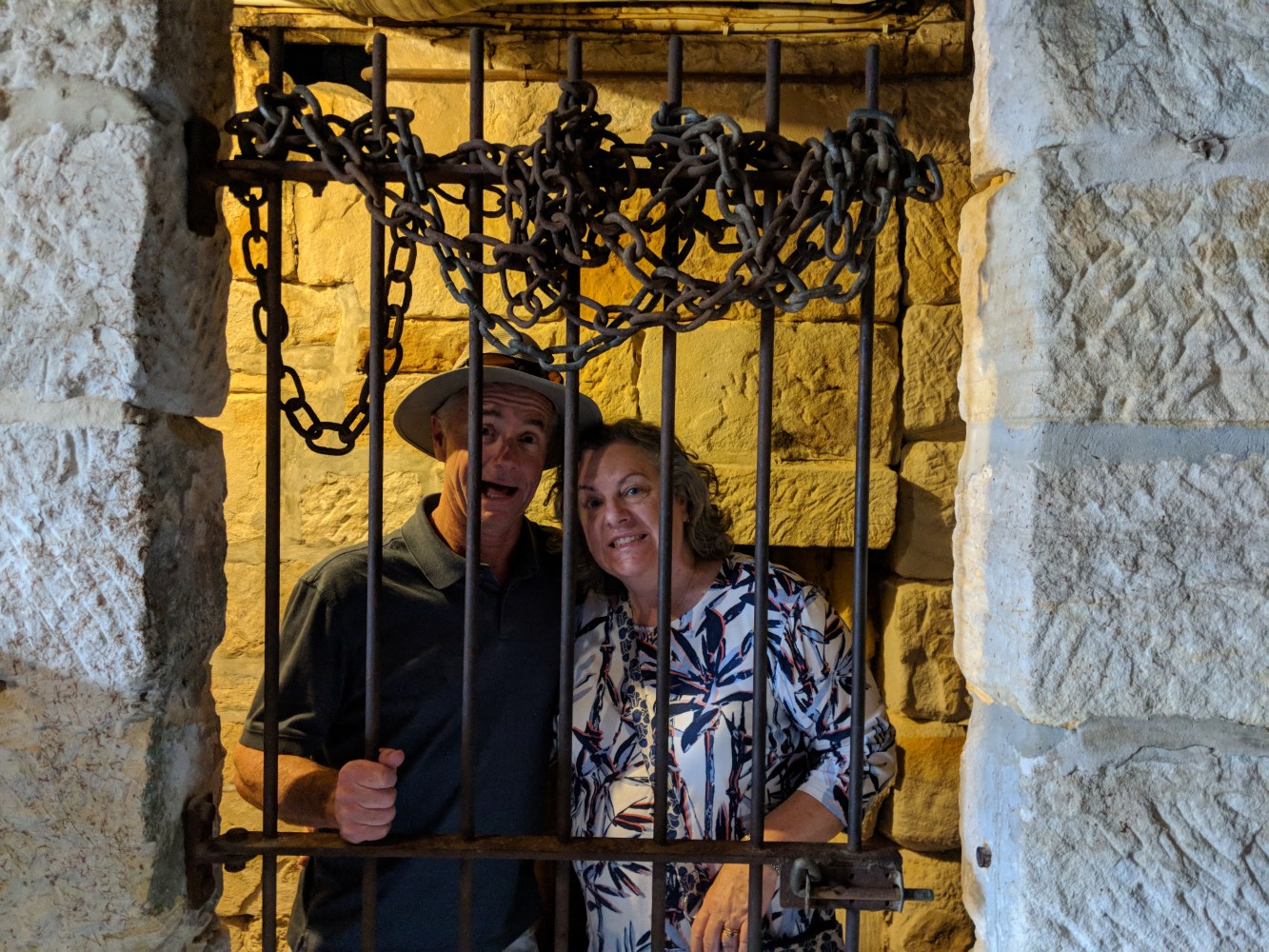 couple behind bars